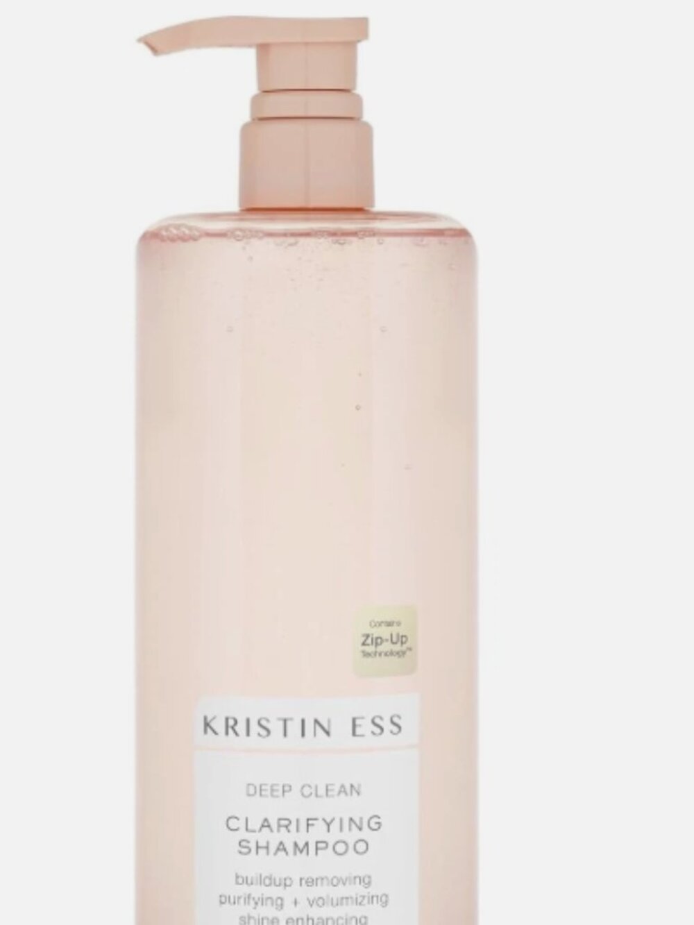Kristin Ess Deep Clean Clarifying Shampoo 33.8 Oz Jumbo Shine Hair
